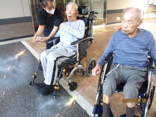 持ちて花火風景③ 持ちて花火風景③